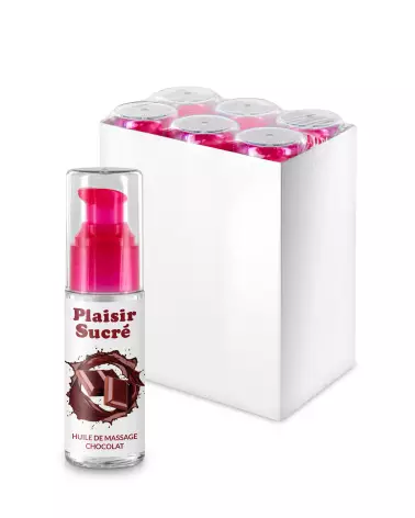 Huile de Massage Chocolat Plaisir Sucré 50ml Pack Promo-2