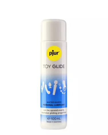 Image du lubrifiant PJUR Toy Glide 100 ml à base d'eau pour jouets intimes-1