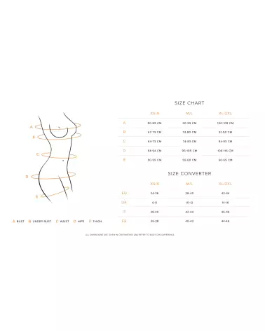 Obsessive Donarella Babydoll et String Noir - Lingerie Élégante et Confortable-7