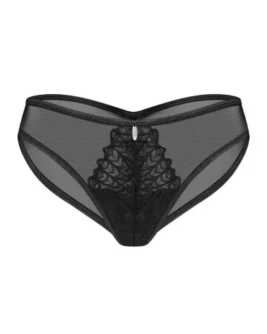 Culotte Donarella noire NP d'Obsessive en dentelle élégante-5