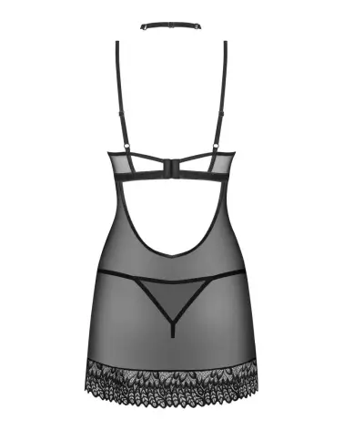 Nuisette Donarella Noire NP d'Obsessive en lingerie élégante-4