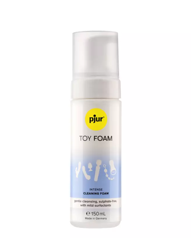 Image de PJUR TOY FOAM 150ML, mousse nettoyante pour jouets intimes-1