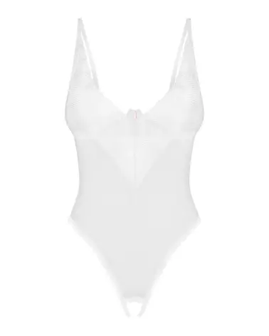 Body ouvert Alissium blanc par Obsessive, lingerie élégante et sensuelle-4