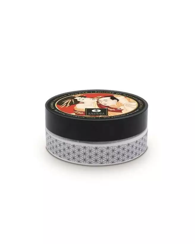 Poudre de massage délectable SHUNGA fraise et champagne pour soins corporels luxueux-3