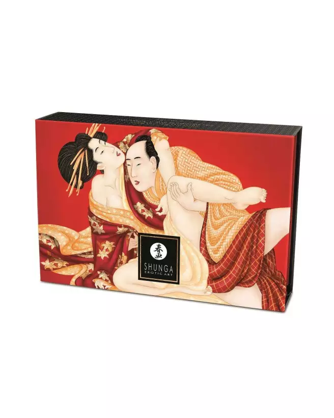 Poudre de massage délectable SHUNGA fraise et champagne pour soins corporels luxueux-4