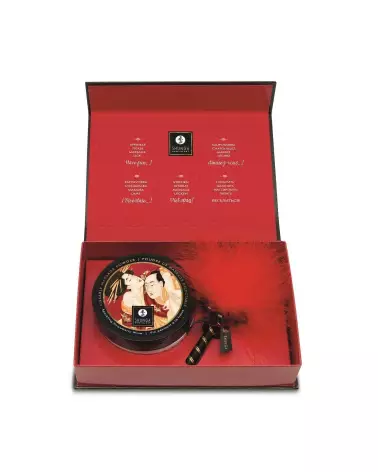 Poudre de massage délectable SHUNGA fraise et champagne pour soins corporels luxueux-9