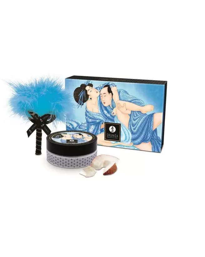 Image Poudre de Massage SHUNGA Frissons de Coco - Sensualité et Relaxation-1