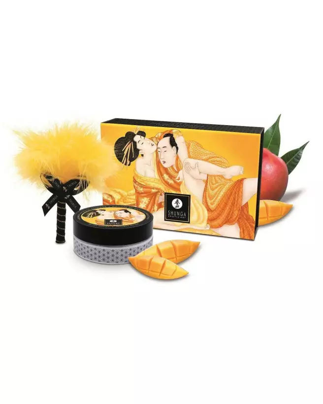 Image Poudre de Massage SHUNGA Mangue Enivrante - Crème de Massage Sensorielle-1