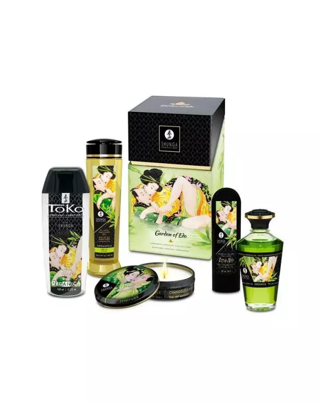 Image du Kit Shunga Jardin d'Edo - Stimulant Rapide pour Femme-1
