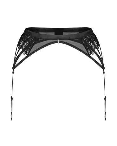 Porte-jarretelles Donarella Noir Obsessive - Lingerie Élégante et Sexy-6