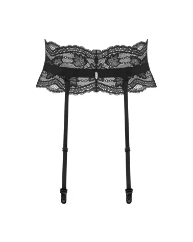 Porte-jarretelles Nutris noir par Obsessive, élégance et séduction en lingerie-8