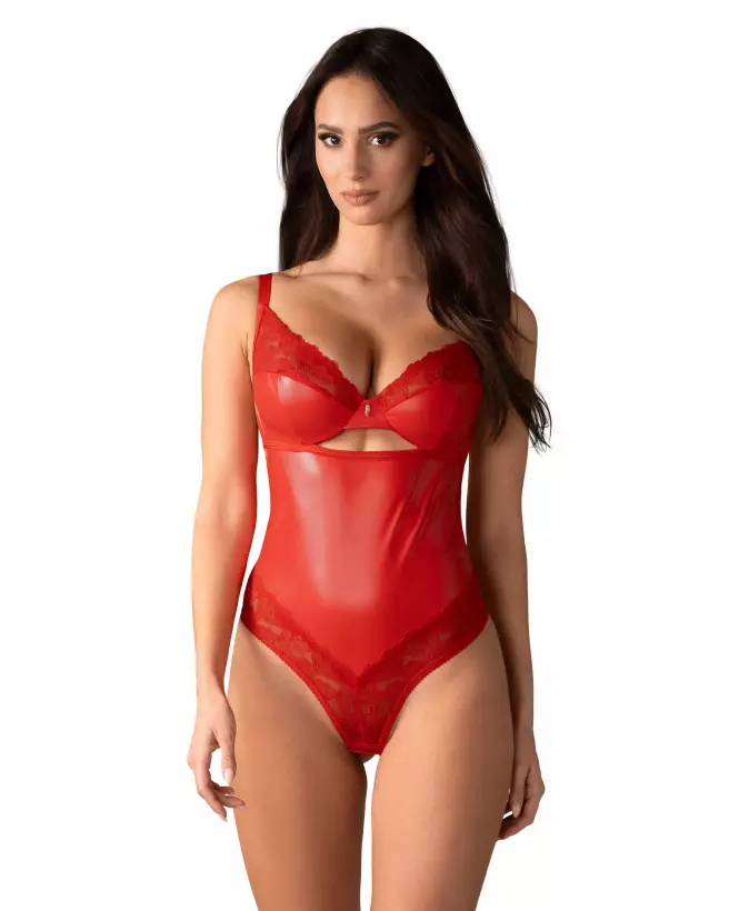 Body Aliosa Rouge Obsessive - Lingerie élégante et séduisante-1