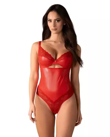 Body Aliosa Rouge Obsessive - Lingerie élégante et séduisante-1