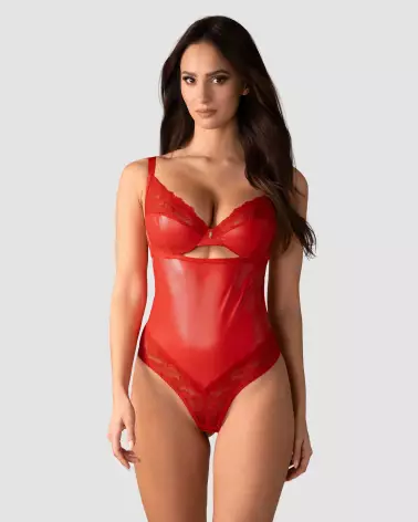 Body Aliosa Rouge Obsessive - Lingerie élégante et séduisante-2