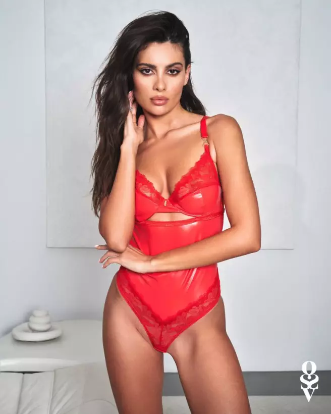 Body Aliosa Rouge Obsessive - Lingerie élégante et séduisante-4