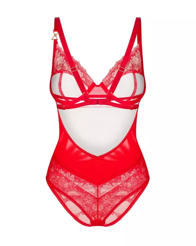Body Aliosa Rouge Obsessive - Lingerie élégante et séduisante-7