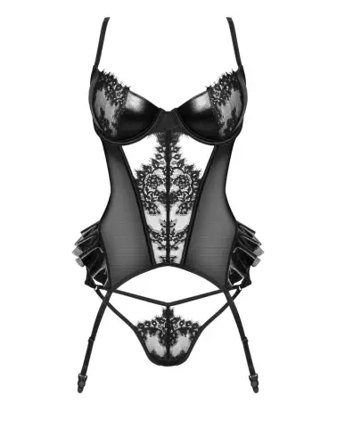 Corset Rafaella Noir Beauty Night élégant et séduisant-12