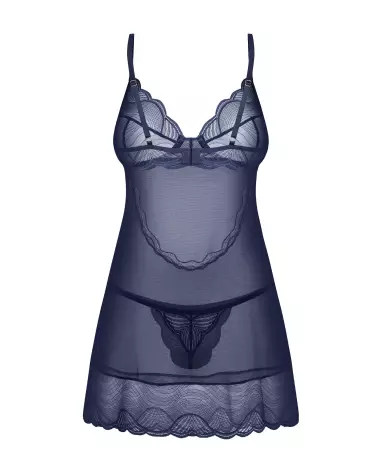 Nuisette Nightly Blue Obsessive en bleu élégante et séduisante-5