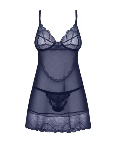 Nuisette Nightly Blue Obsessive en bleu élégante et séduisante-6