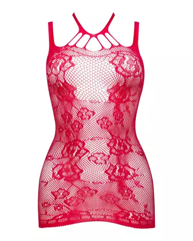 Anya robe sexy rouge par Beauty Night pour soirée élégante-5