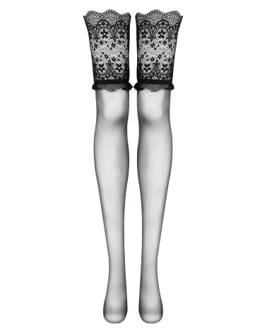 Bas Obsidian noirs élégants Beauty Night pour une allure chic et séduisante-4