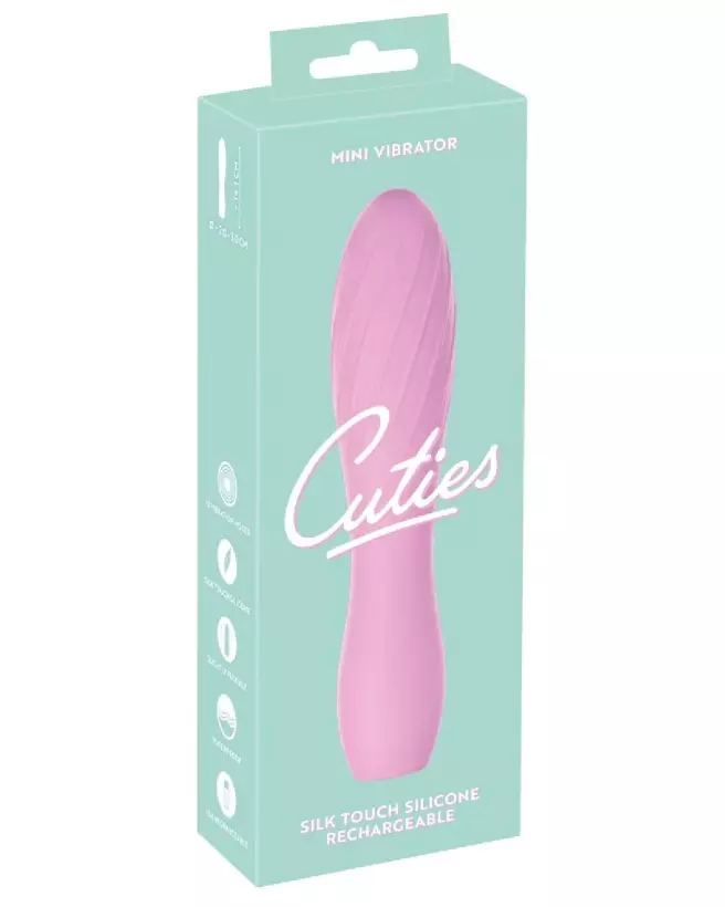 Cuties Mini Vibrator Rose 3.Ge | Premier Sextoy Idéal pour Débutants - image 1