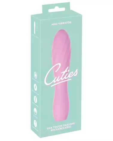 Cuties Mini Vibrator Rose 3.Ge | Premier Sextoy Idéal pour Débutants - image 1