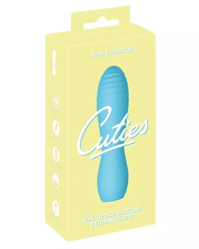 Cuties Mini Vibrator Blue 3.Ge | Premier Sextoy Idéal pour Débutants - image 1