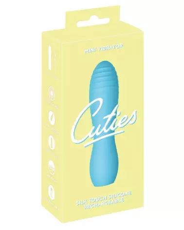 Cuties Mini Vibrator Blue 3.Ge | Premier Sextoy Idéal pour Débutants - image 1