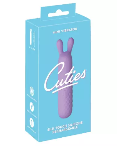 Cuties Rabbit Vibe Purple 5.Ge - Premier Sextoy Idéal pour Débutants - image 1