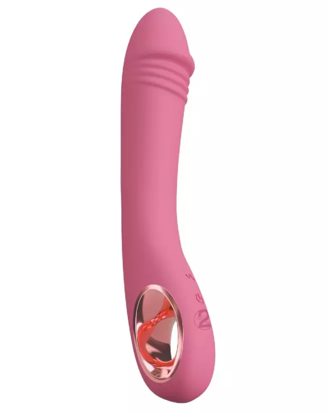 Vibromasseur Slim G-Spot Rose pour Stimulation Point G - Découvrez le Plaisir Intense - image 2