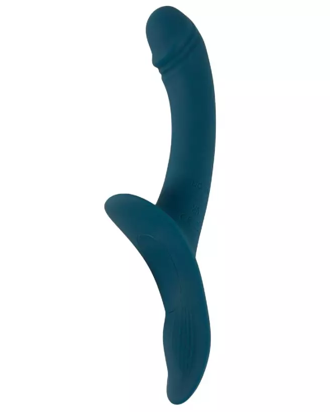 Image du Strap-On RC Vibrator Blue par You2Toys, double moteur et harnais ajustable-6