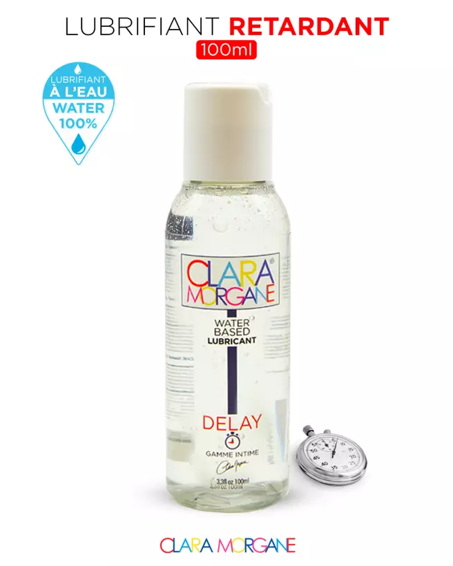 Lubrifiant Delay / Retardant 100ml Clara Morgane - image 2