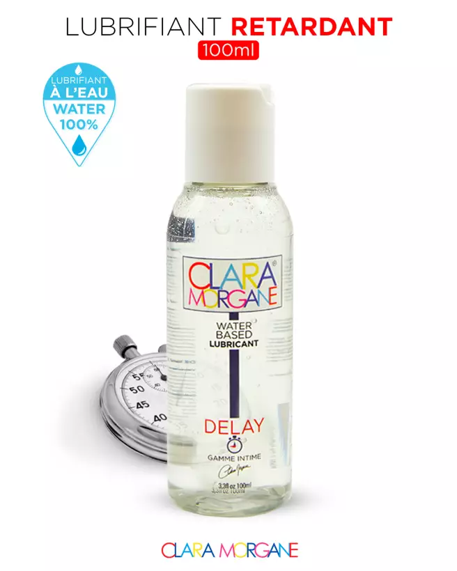 Lubrifiant Delay / Retardant 100ml Clara Morgane - image 3
