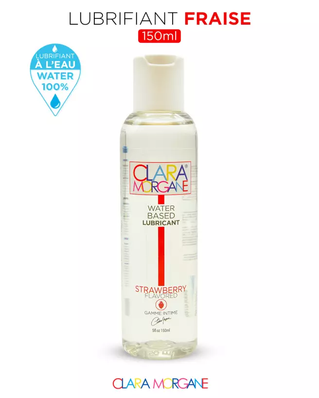 Lubrifiant Fraise 150ml Clara Morgane - image 1