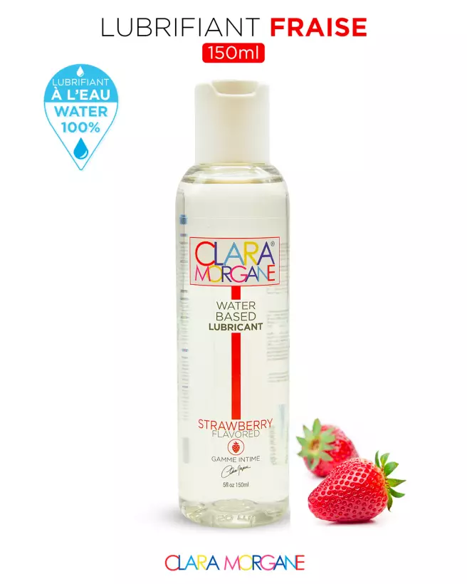 Lubrifiant Fraise 150ml Clara Morgane - image 2