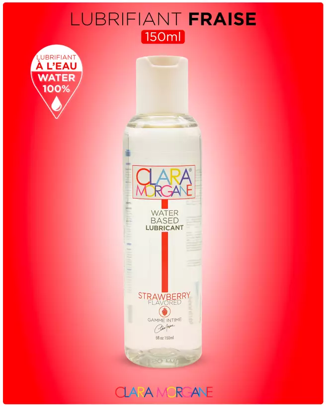 Lubrifiant Fraise 150ml Clara Morgane - image 4