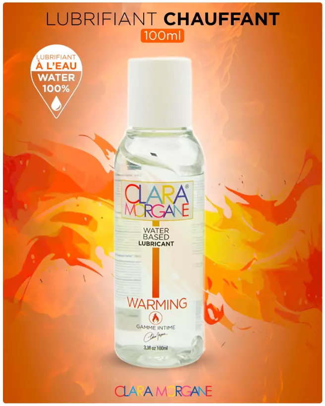 Lubrifiant Warming / Chauffant 100ml Clara Morgane - image 4