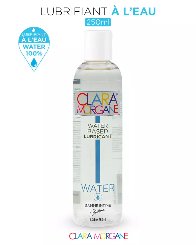 Lubrifiant à base d'eau 250ml Clara Morgane - image 1