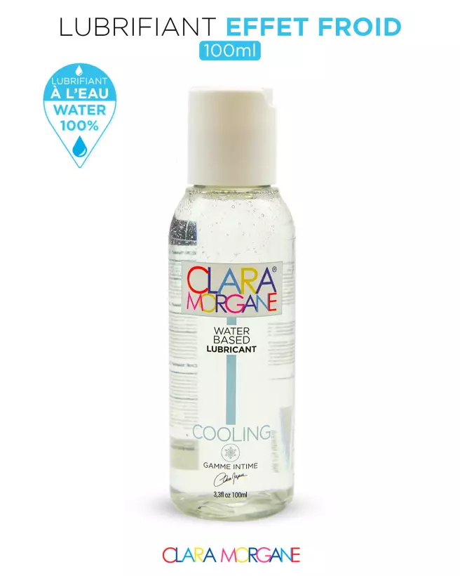 Lubrifiant Cooling  / Effet Froid 100ml Clara Morgane - image 1