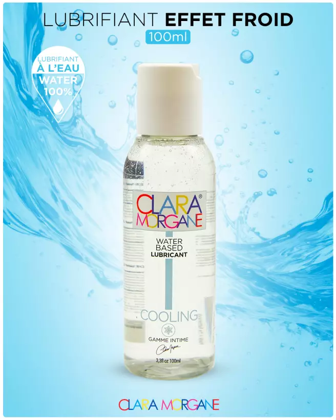 Lubrifiant Cooling  / Effet Froid 100ml Clara Morgane - image 5