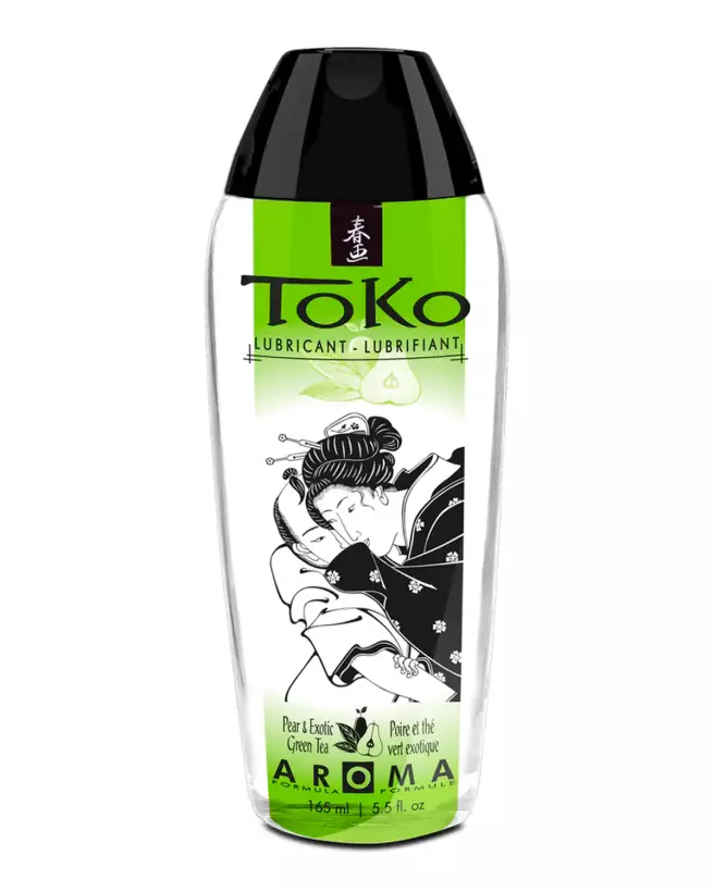 Lubrifiant Toko Aroma Poire et Thé Vert Exotique - 165 ml - Catégorie Lubrifiants et Gels - image 1