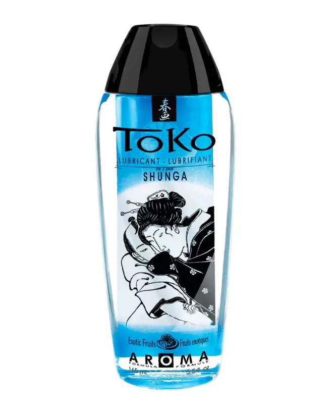 Toko Aroma Fruits Exotiques Lubrifiant 165ML de SHUNGA, Gel Intime Parfumé-1