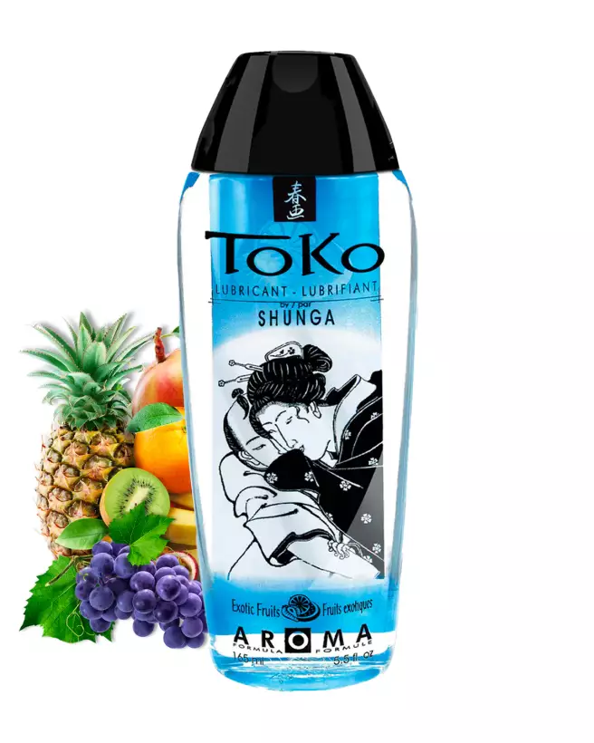 Toko Aroma Fruits Exotiques Lubrifiant 165ML de SHUNGA, Gel Intime Parfumé-2