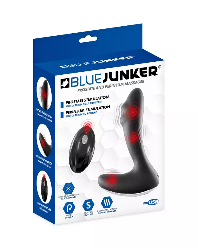 Image du Stimulateur de Prostate BLUE JUNKER pour un plaisir optimal et innovant-2