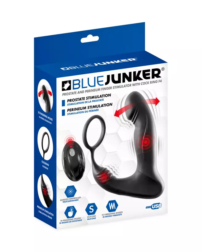 Stimulateur de prostate Blue Junker F4 pour plaisir maximal-2