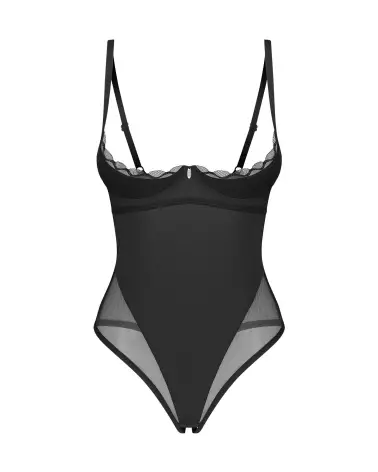 Stelisa Body Ouvert Noir par Obsessive - Lingerie Sensuelle-5