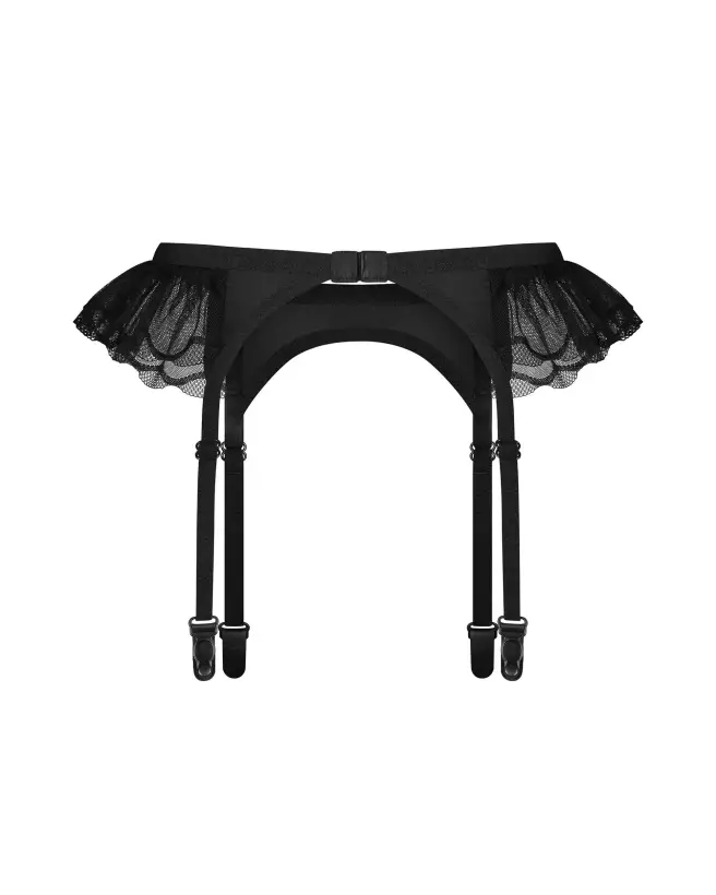 Porte-jarretelles noir Stelisa Obsessive pour une élégance raffinée et un confort optimal-9