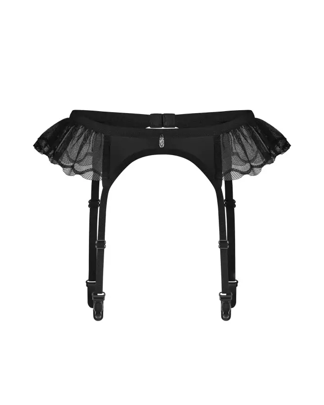 Porte-jarretelles noir Stelisa Obsessive pour une élégance raffinée et un confort optimal-10