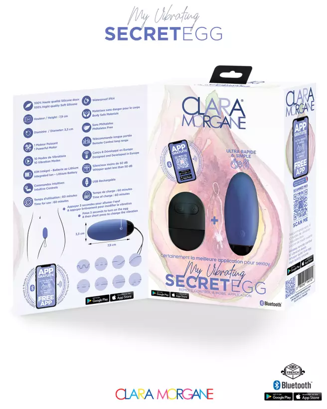 My Vibrating Secret Egg App Clara Morgane - image 16